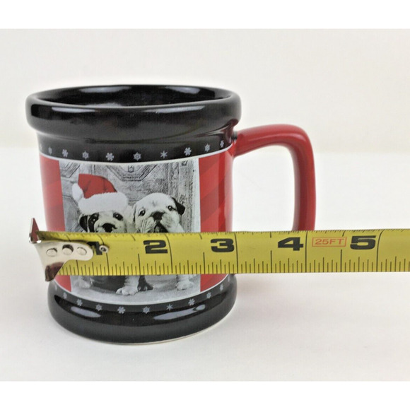 Bull dog Keith Kimberlin Black Coffee Cup Bulldog Mug Cup Bulldog - Picture 12 of 12